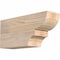 Ekena Millwork Ridgewood Smooth Rafter Tail, Douglas Fir, 3 1/2"W x 6"H x 12"L RFT04X06X12RID00SDF - alternate 1
